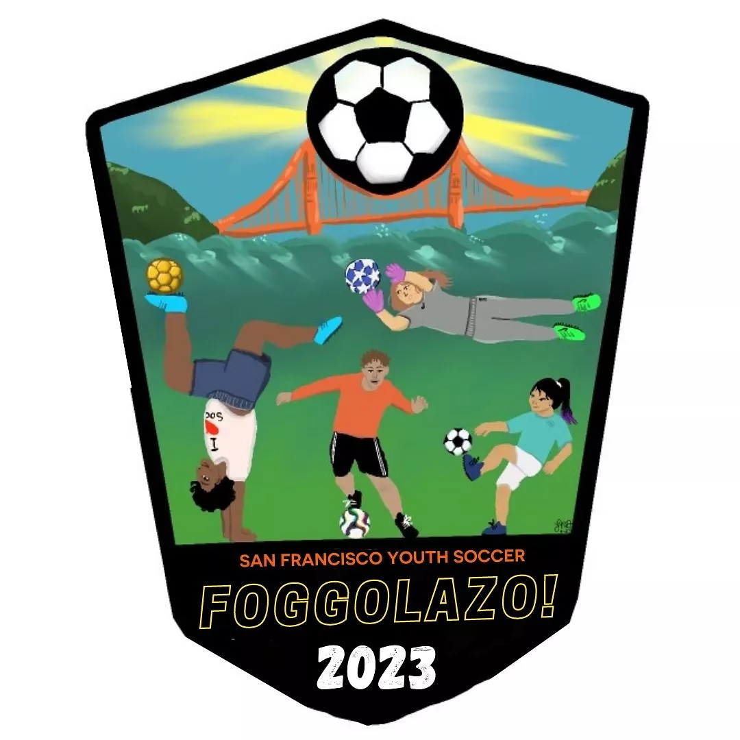 FOGGOLAZO! 2022 Logo designed by SFUSD student Lyla